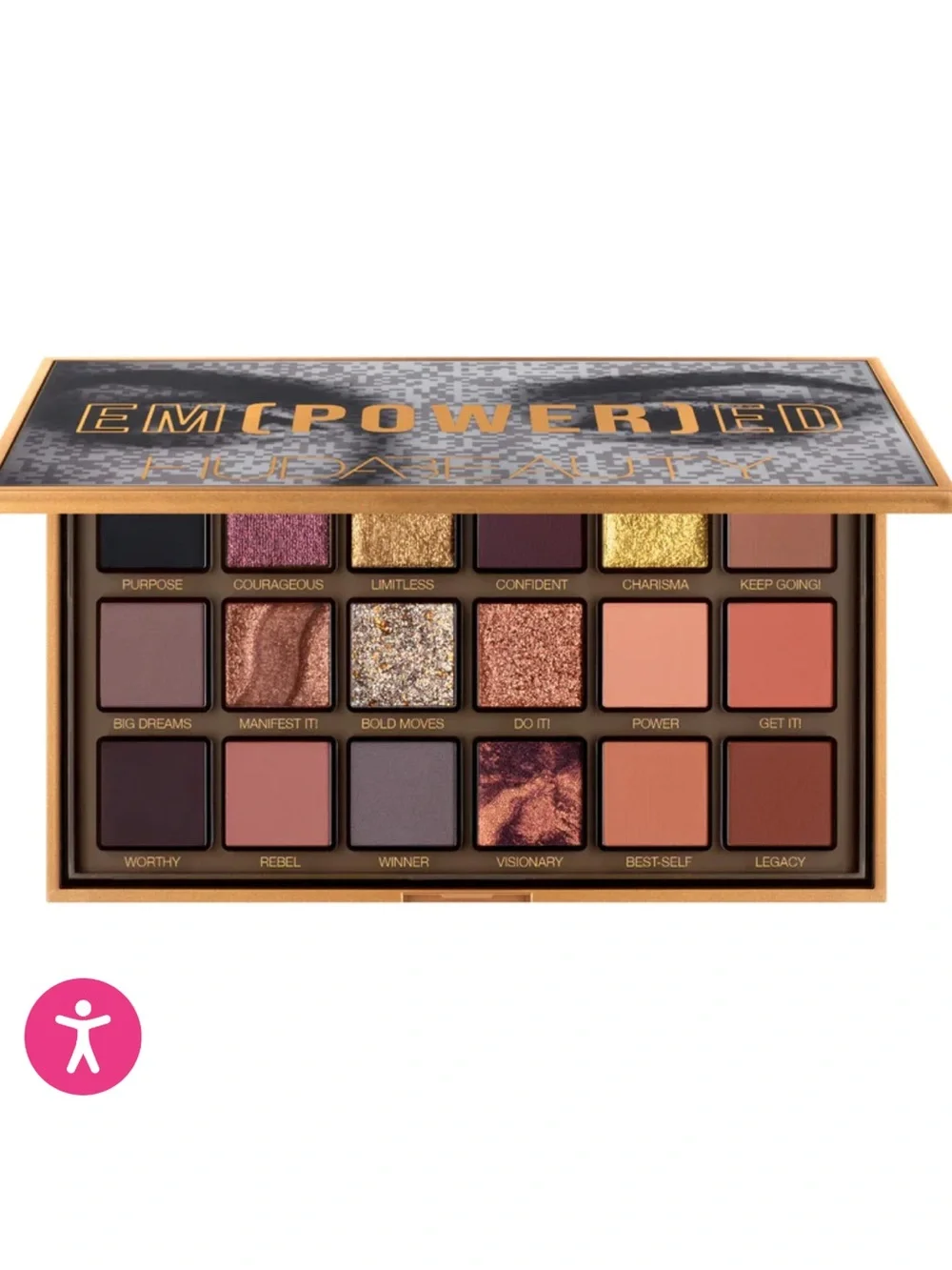 NWT🌷HUDA BEAUTY EMPOWERED Eyeshadow Palette